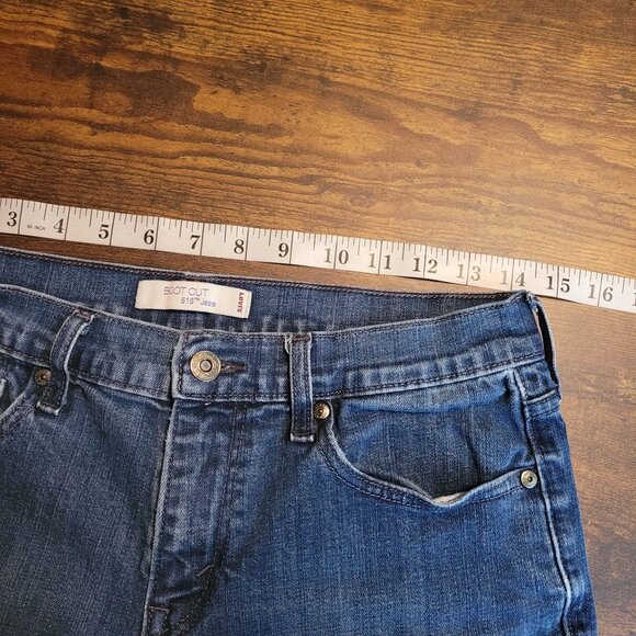 Levi's Jeans 8 S Bootcut 515 Mid Rise Studded Pockets Western Stretch - Picture 5 of 10